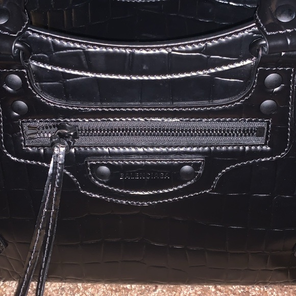 Balenciaga Neo city croc embossed - Picture 4 of 17
